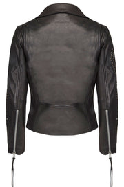 Leather Jacket | Black | Læder jakke fra Sofie Schnoor