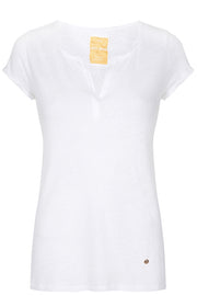 Troy Tee SS | White | T-shirt fra Mos Mosh
