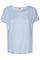 Kay Tee | Celestial Blue | T-shirt med glimmer fra Mos Mosh