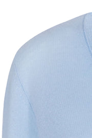 Sophia V-neck Cashmere | Celestial Blue | Cashmere strik fra Mos Mosh