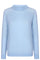 Sansa Cashmere Knit | Celestial Blue | Cashmere pullover fra Mos Mosh