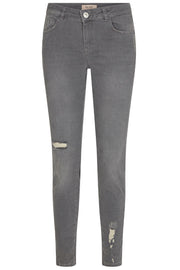 Sumner Ripped Jeans | Grey | Ankel jeans fra Mos Mosh