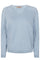 Ada V-neck Knit | Celestial Blue | Sweater fra Mos Mosh