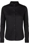 Tina Jersey Shirt | Schwarz | Jersey Shirt von Mos Mosh