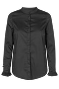 Mattie Sustainable Shirt | Sort | Skjorte fra Mos Mosh