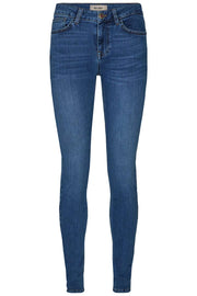 Alli core luxe jeans | Blue | Jeans fra Mos Mosh