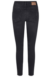 Bradford Black Jeans | Black | Ankel jeans fra Mos Mosh