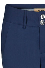 Tuxen Logo Pant | Mørkeblå | Ankel bukser fra Mos Mosh