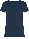 Arden Organic V-neck Tee | Navy | T-Shirt von Mos Mosh – nedsat