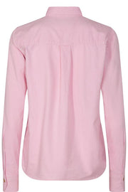 Martina Oxford Shirt | Bubble Pink | Skjorte fra Mos Mosh