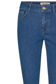 Naomi Cover Jeans | Blue | Jeans fra Mos Mosh
