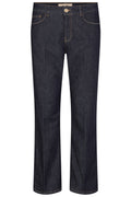 Cecilia Cover Jeans | Dunkelblau | Wide Ankle Jeans von Mos Mosh