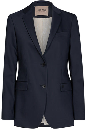 Mary Night Blazer | Marineblau | Blazer von Mos Mosh
