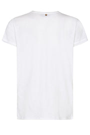 Orion O-SS Tee | White | T-shirt fra Mos Mosh