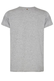 Orion O-SS Tee | Grey Melange | T-shirt fra Mos Mosh