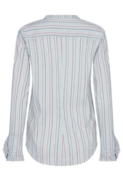 Mattie Multi Stripe Shirt | Skyway | Bluse fra Mos Mosh