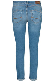 Naomi Arrows Jeans | Blue | Jeans fra Mos Mosh