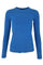 Payton L/S Striped T-Shirt | Cobalt Blue | T-shirt fra Black Colour