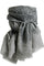 Fea Scarf | Grey | Tørklæde med fjer print fra Stylesnob
