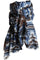 Graphic scarf | Dark Blue | Tørklæde fra Stylesnob