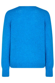 Selma Pullover | French Blue | Bluse fra Freequent