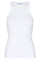 Sheera Rib Top | White | T-shirt fra Co'couture