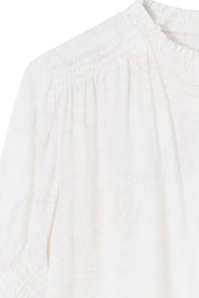 Sikka shirt with smock | Light Sand | Skjorte fra Gustav