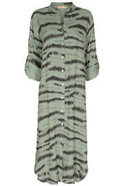 Dress | Zebra Military Print  | Kjole fra Marta du Chateau
