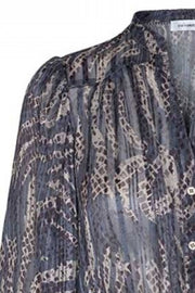 Winding Smock Shirt | Mid Grey | Skjorte fra Co'couture