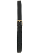 Jeansgürtel | Black Brass | Schmaler Ledergürtel von Depeche