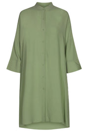 Susanna SS Shirt | Army | Stor skjortekjole fra Liberté