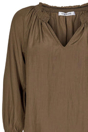 Keeva Blouse | Walnut | Bluse fra Co'couture