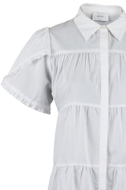Keli Shirt | White | Kortærmet skjorte fra Neo Noir