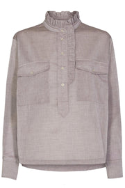 Sissa Shirt | Walnut | Bluse fra Co'Couture