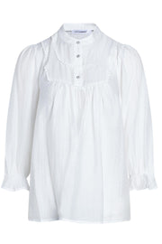 Lisissa Blouse | White | Bluse fra Co'Couture
