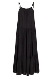 Sunrise Greece Strap Dress | Black | Kjole fra Co'couture