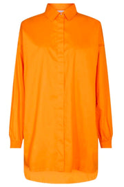 Sussi Ls Long Shirt | Orange | Skjorte fra Liberté