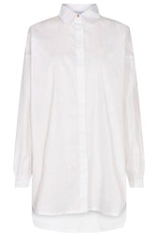 Sussi Ls Long Shirt | White | Skjorte fra Liberté