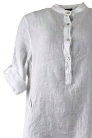 Tilly Linen Shirt | White | Skjorte fra Black Colour