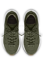 Tencraft Suede W13  | Dark Army Gum  | Sneakers fra Arkk