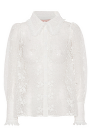 Vala Shirt | White | Skjorte fra Hunkön