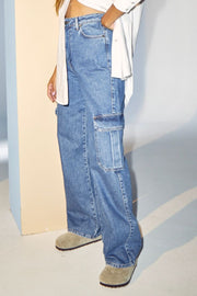 Vika Pocket Jeans | Denim blue | Bukser fra Co'couture