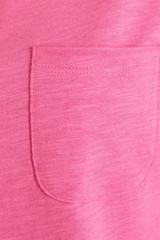Viva V Ss Pocket Basic | Carmine rose | Skjorte fra Freequent