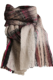 Willow scarf | Grey | Blødt multicolor tørklæde fra Stylesnob