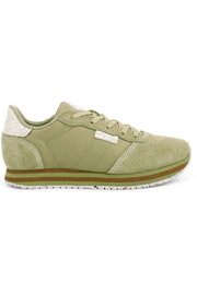 Alison low | Dust olive | Ruskindssneakers fra Woden