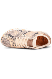 Ydun Snake | Off white | Sneakers med slangeskind fra Woden