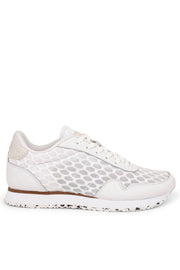 Nora III Mesh Leather | Bright White | Sneakers fra Woden