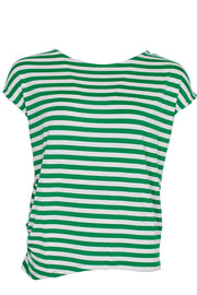 With Or Without You | Green Stripe | T-shirt fra Comfy Copenhagen
