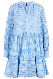 Sia LS dress | Blue | Kjole fra Yas