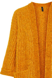 Sunday Knit | Yellow | Strik cardigan fra YAS